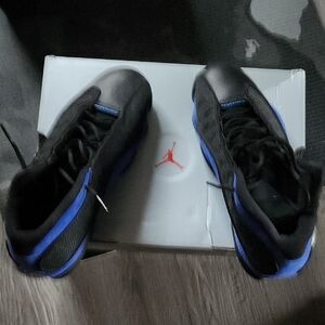 Jordan Men’s Sneakers in Black with Blue Accents